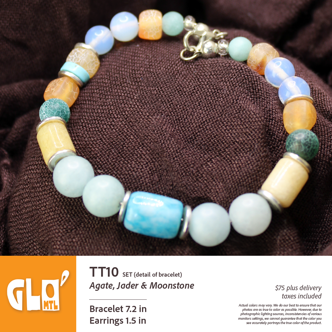 Agate, Jade & Moonstone