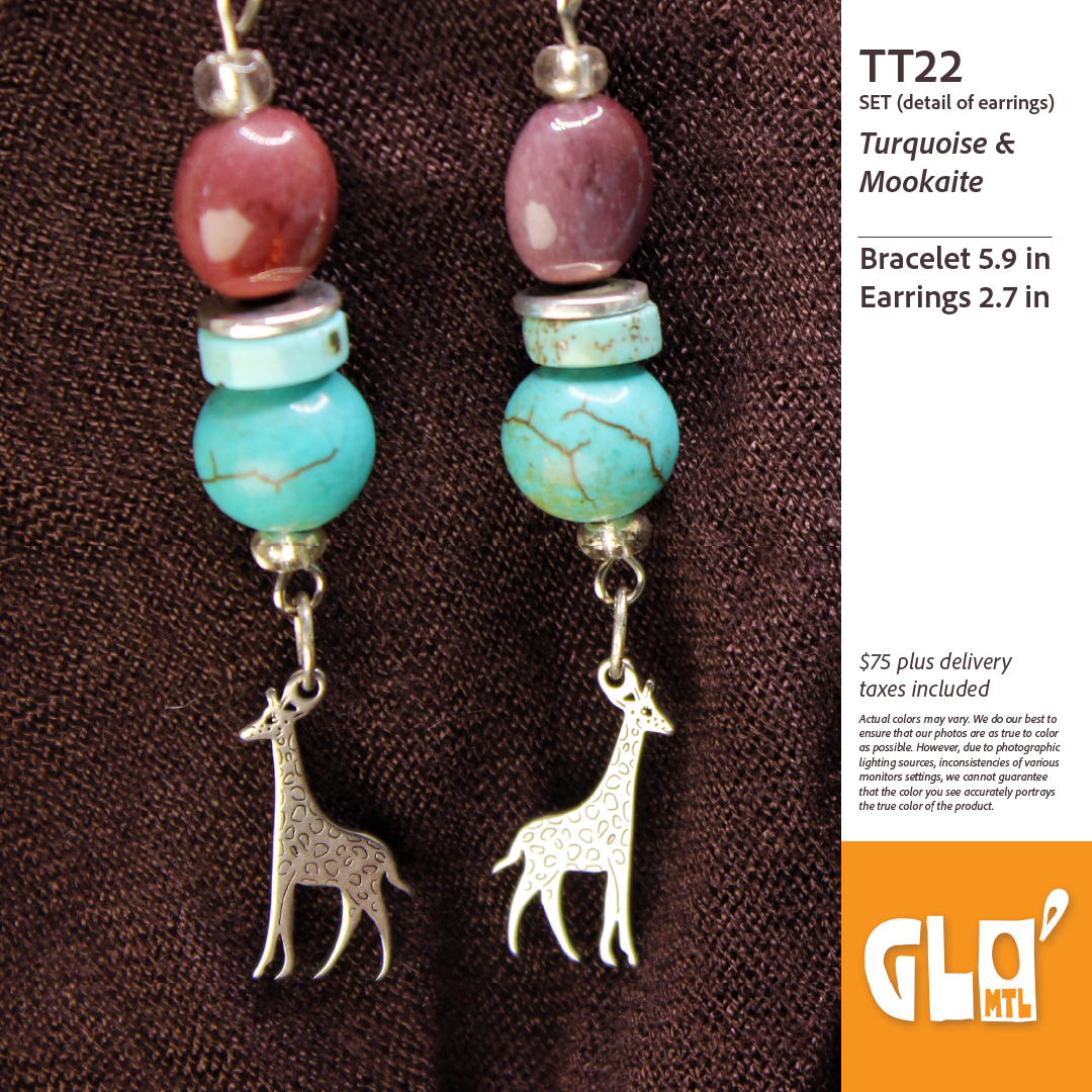 Turquoise & Mokaite