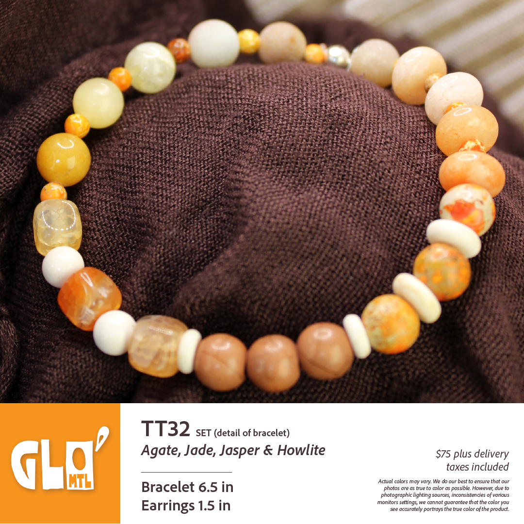 Agate, Jade, Jasper & Howlite