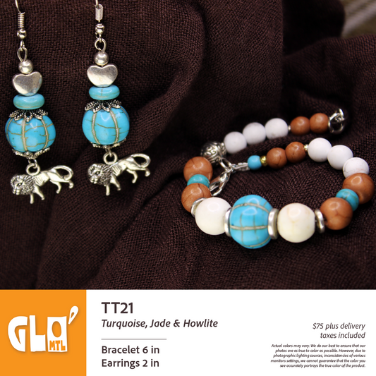 Turquoise, Jade & Howlite
