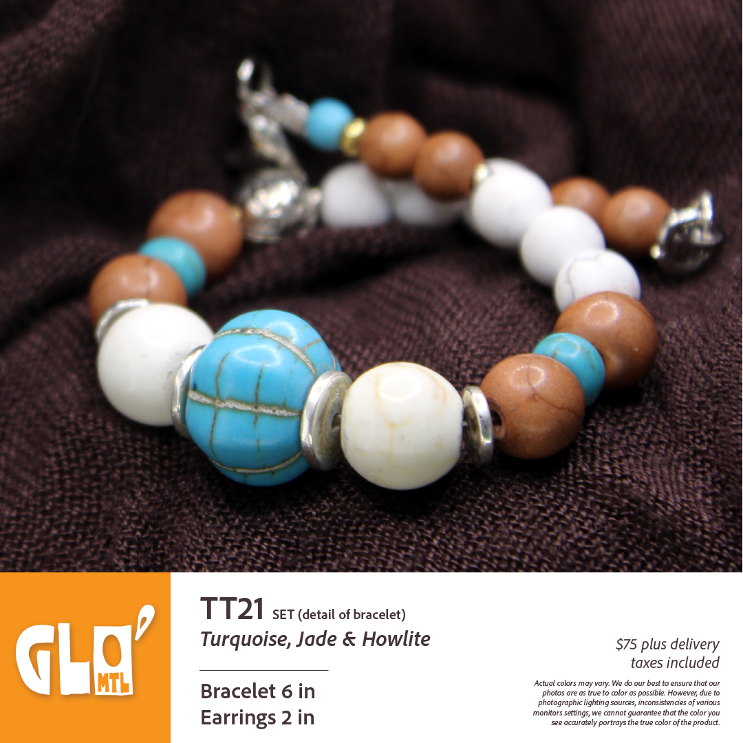 Turquoise, Jade & Howlite