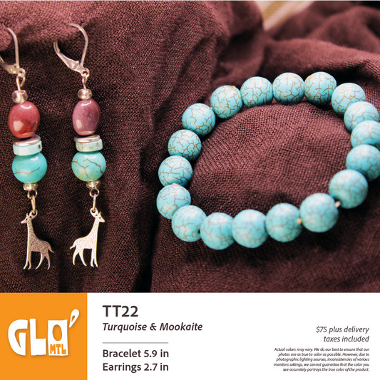 Turquoise & Mokaite