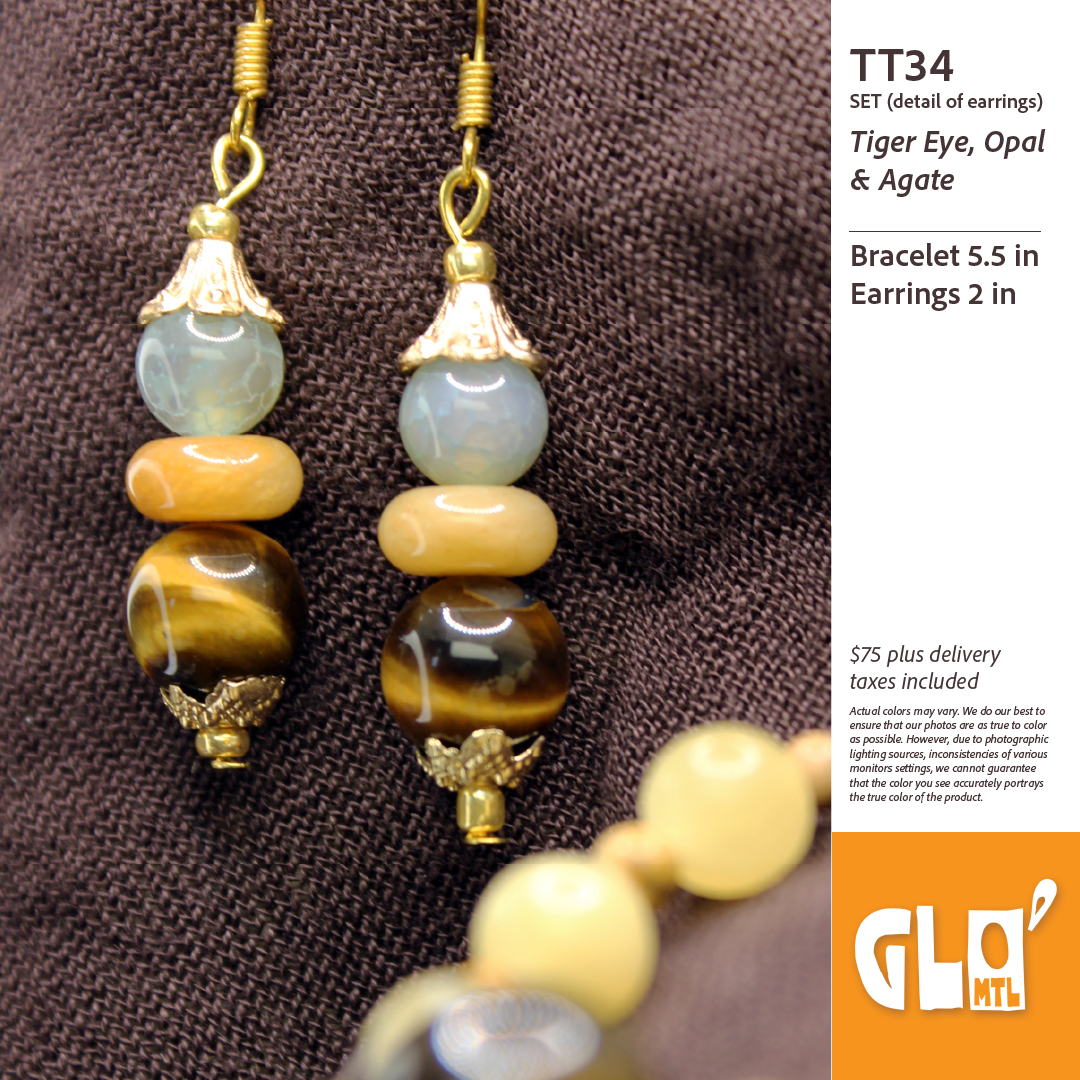 Tigers Eye, Opal & Agate