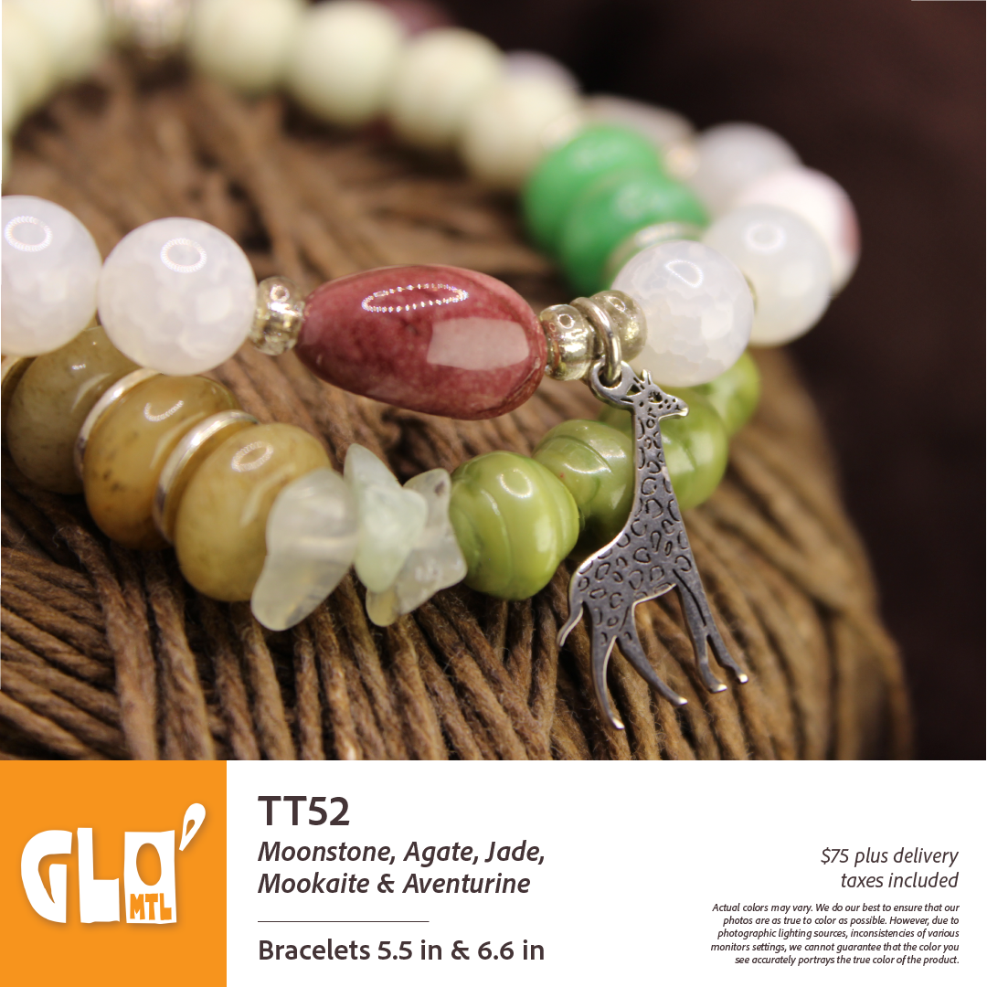 Jasper, Agate, Moonstone, Mokaite & Aventurine