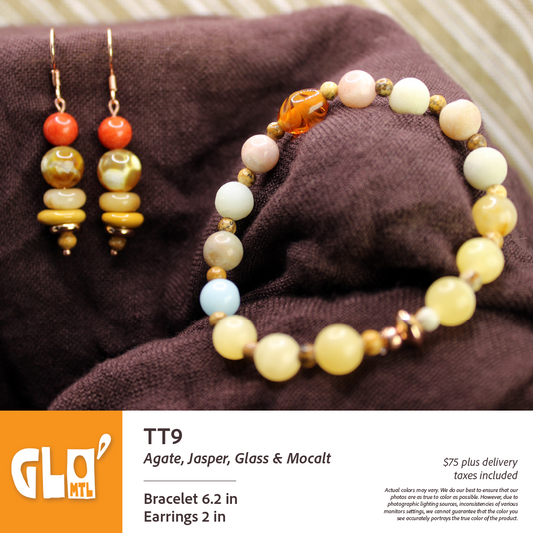 Agate, Jasper, Glass & Mokaite